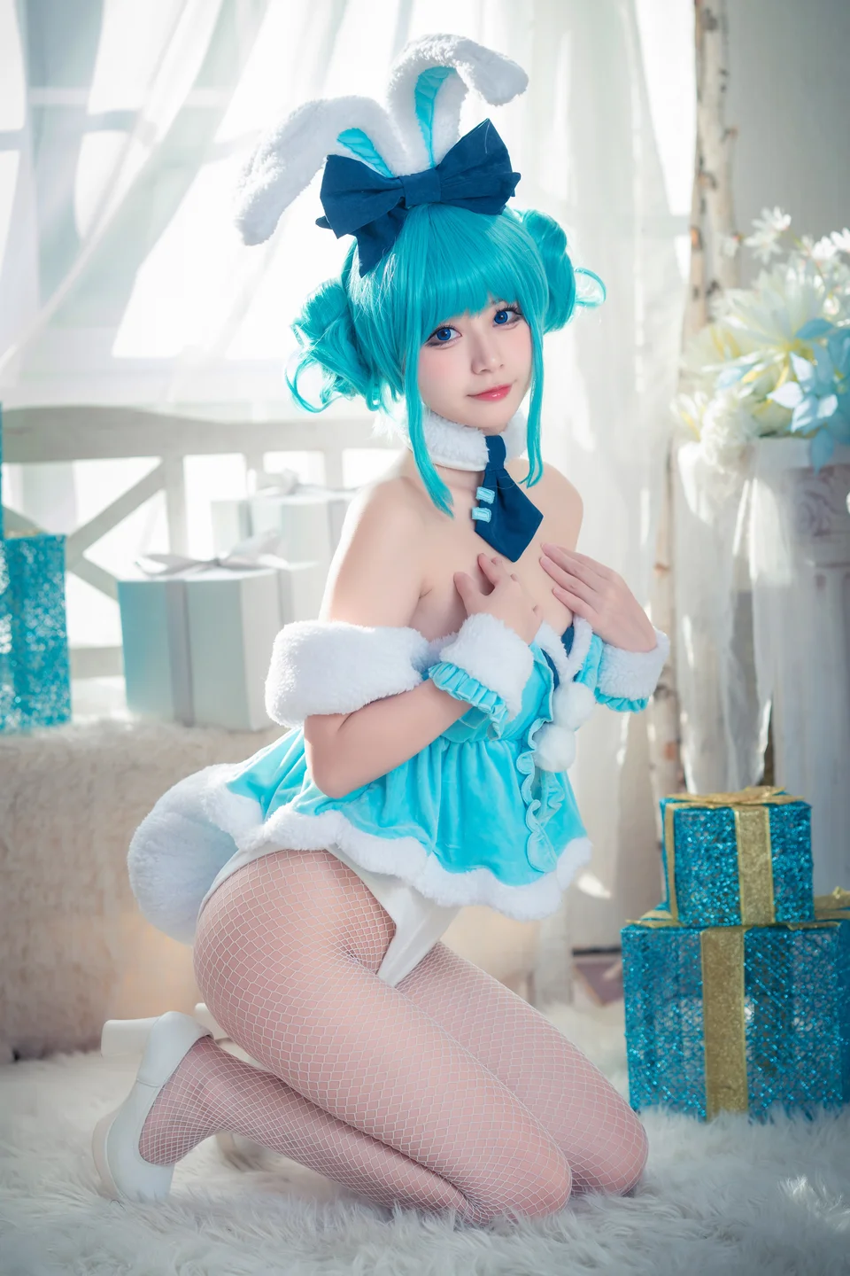 猫大人 - 初音白兔 [24P-280MB] tg@simisebaisi 【丝足阁】008.webp